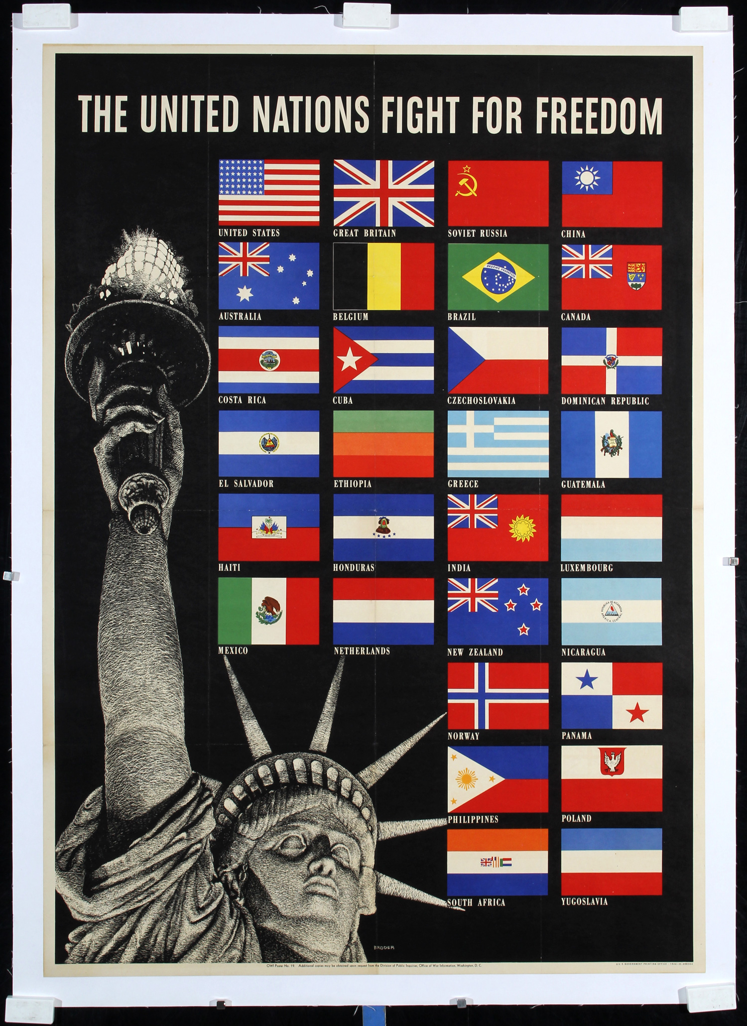 The United Nations fight for Freedom, 1942