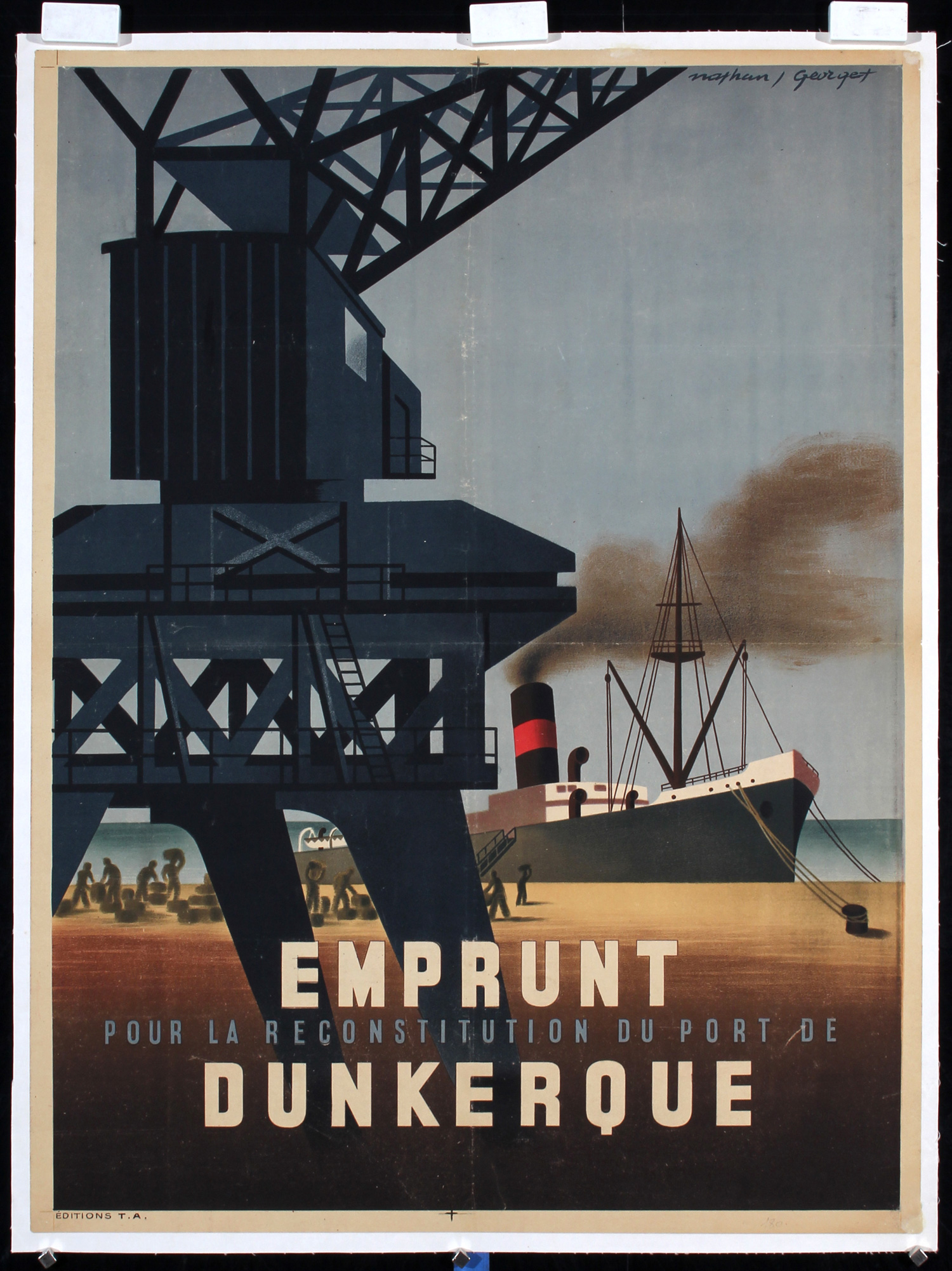 Emprunt - Dunkerque (2 Posters), 1940s
