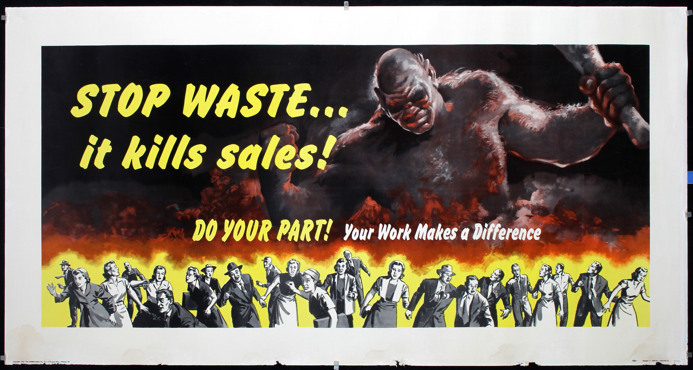 Stop Waste - it kills sales! , 1952