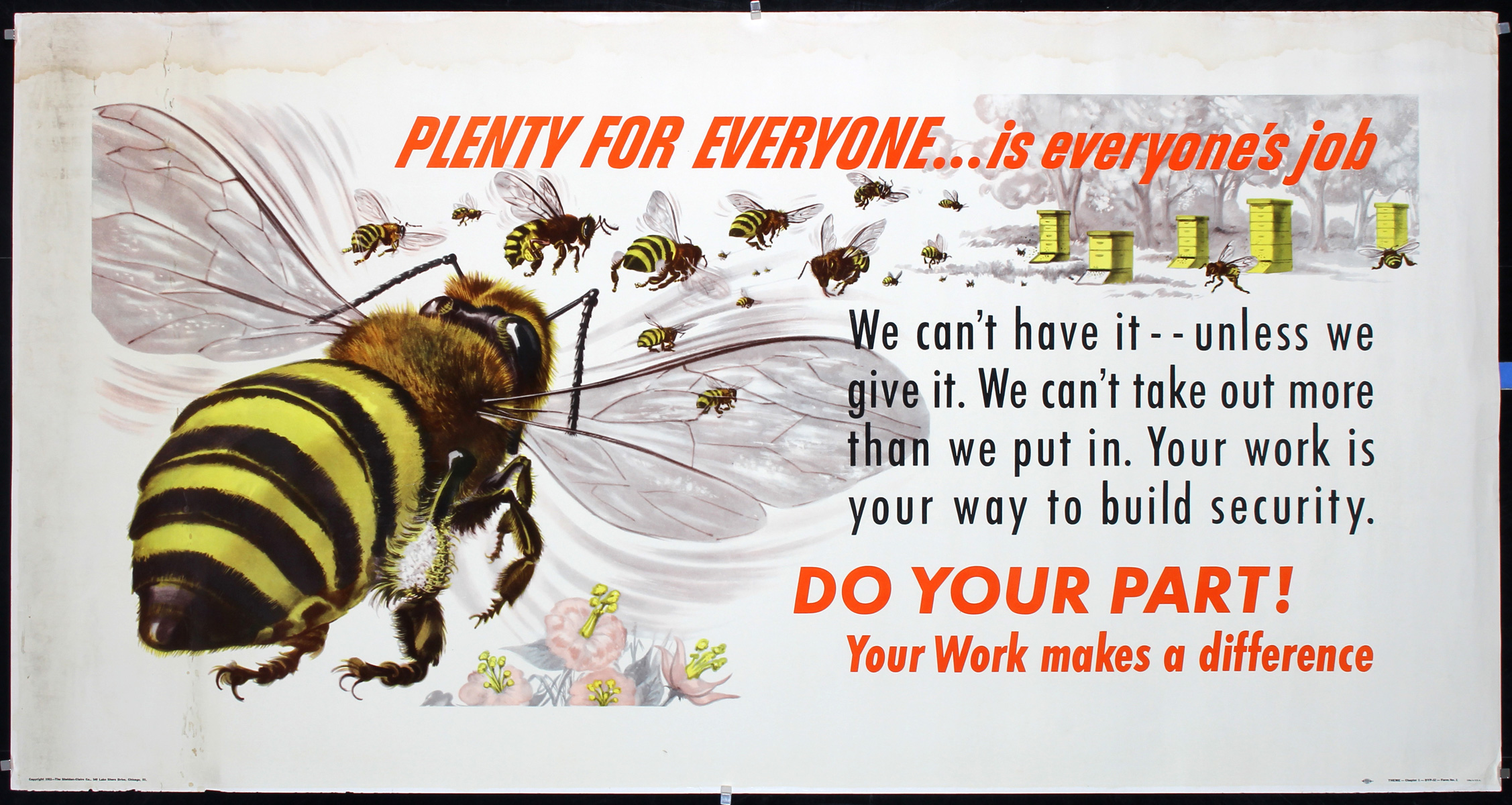 Plenty for everyone - Do Your Part, 1952