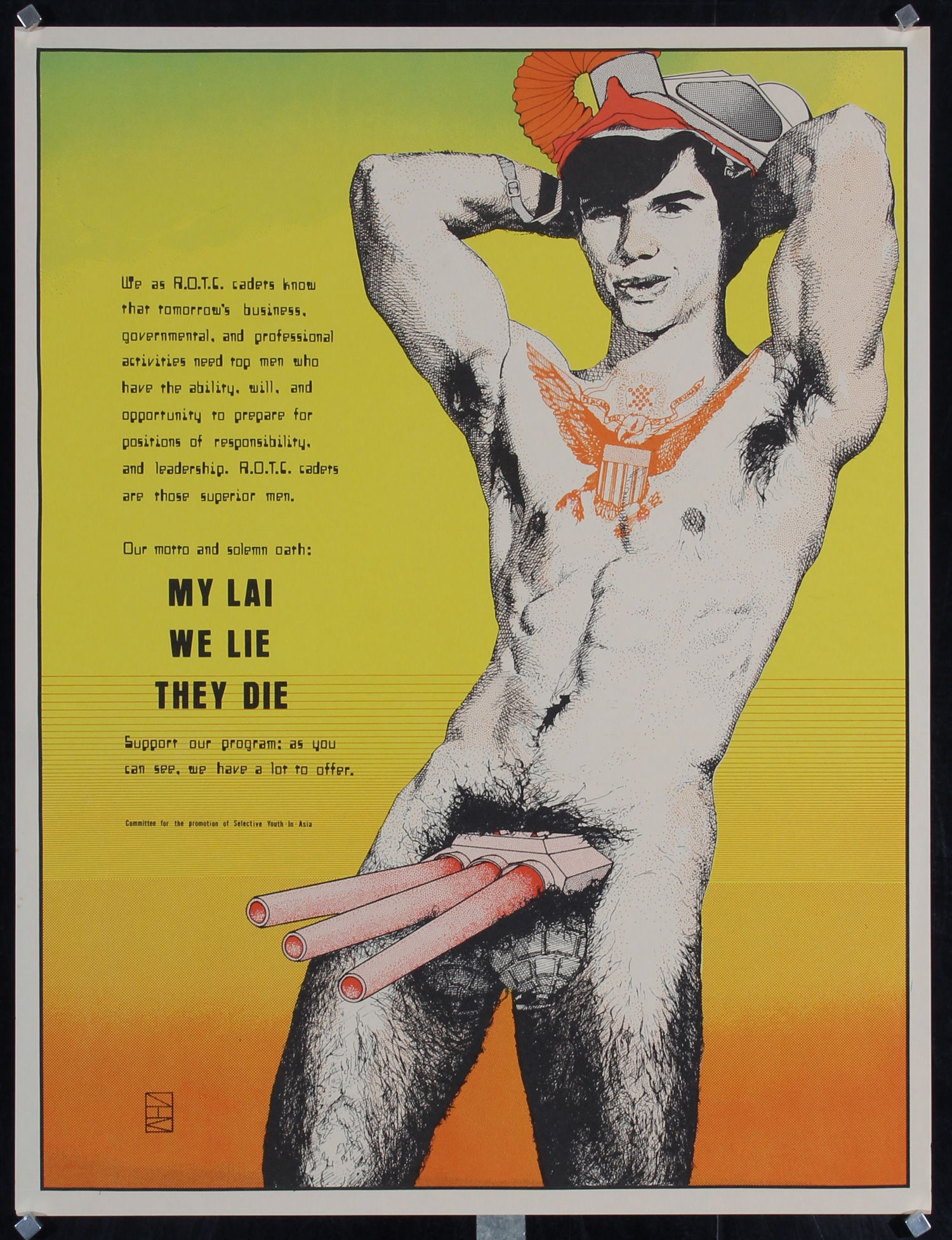 My Lai, We Lie, They Die, ca. 1970