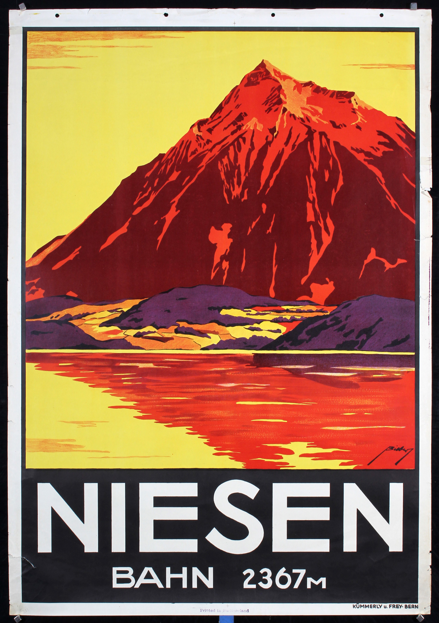 Niesen by Armin Bieber, ca. 1935