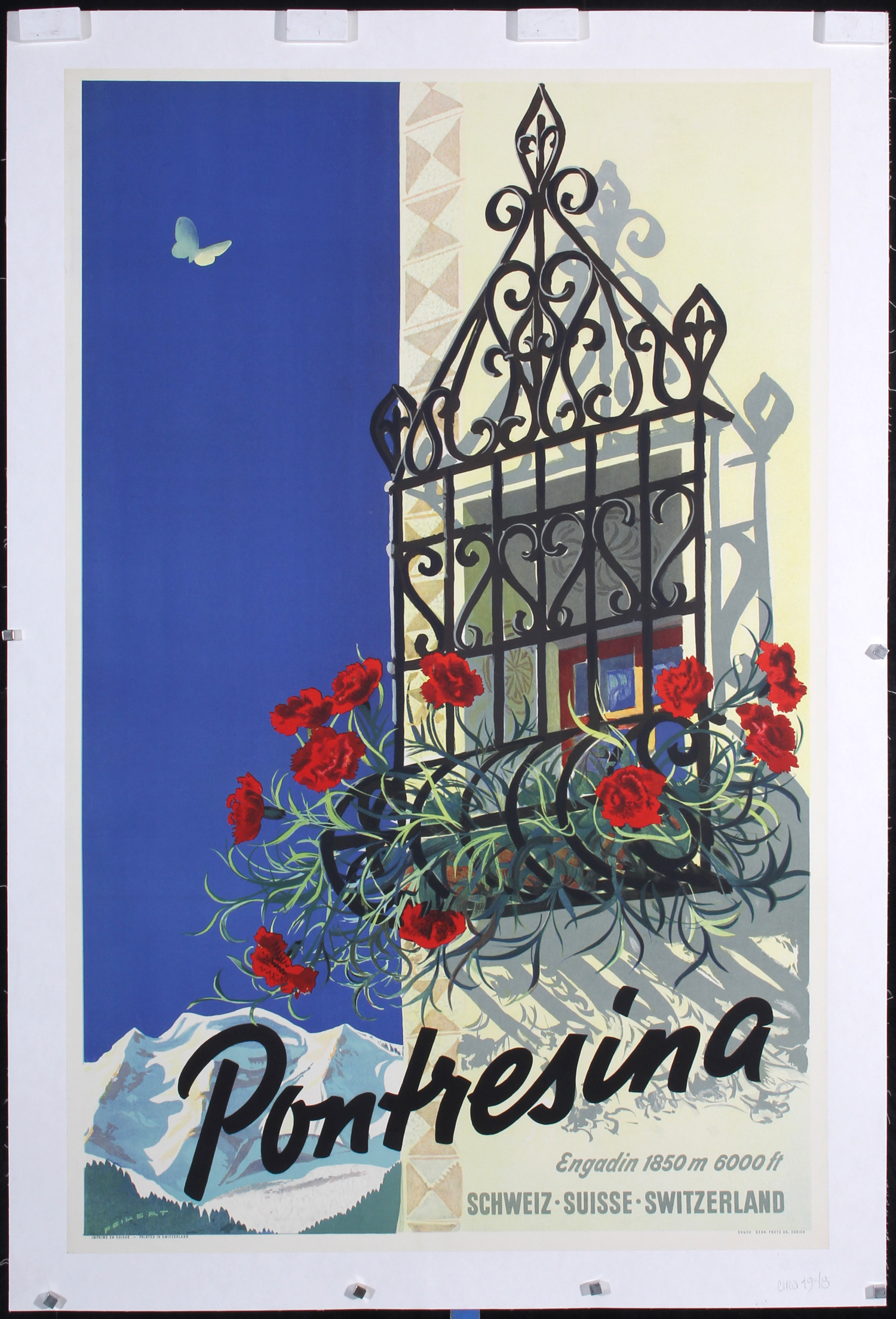 Pontresina by Martin Peikert, 1938