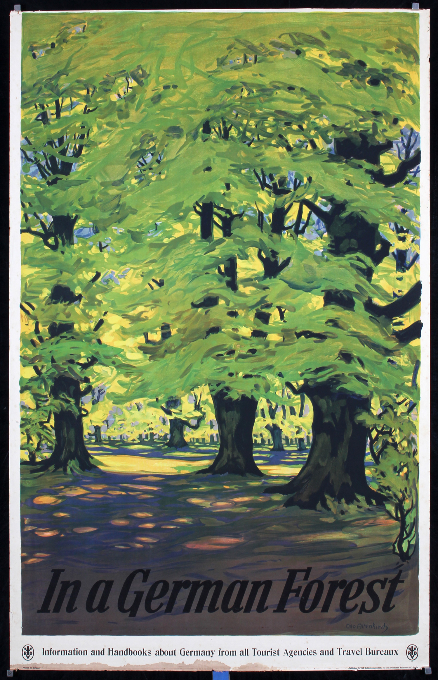 In a German Forest by Altenkirch, ca. 1935