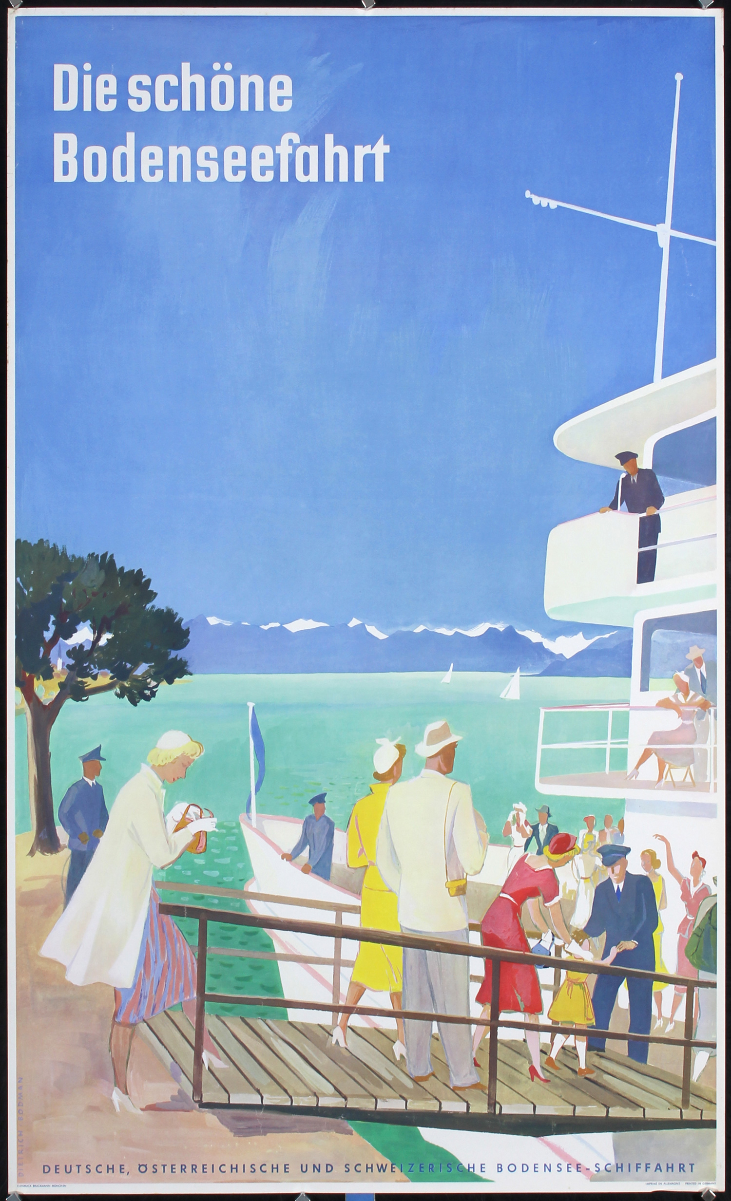 Bodenseefahrt by Dietrich / Bodmann, 1952