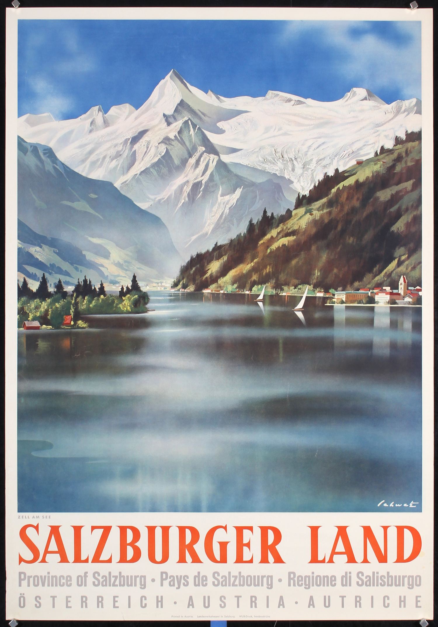 Salzburger Land by Schwetz, 1950s