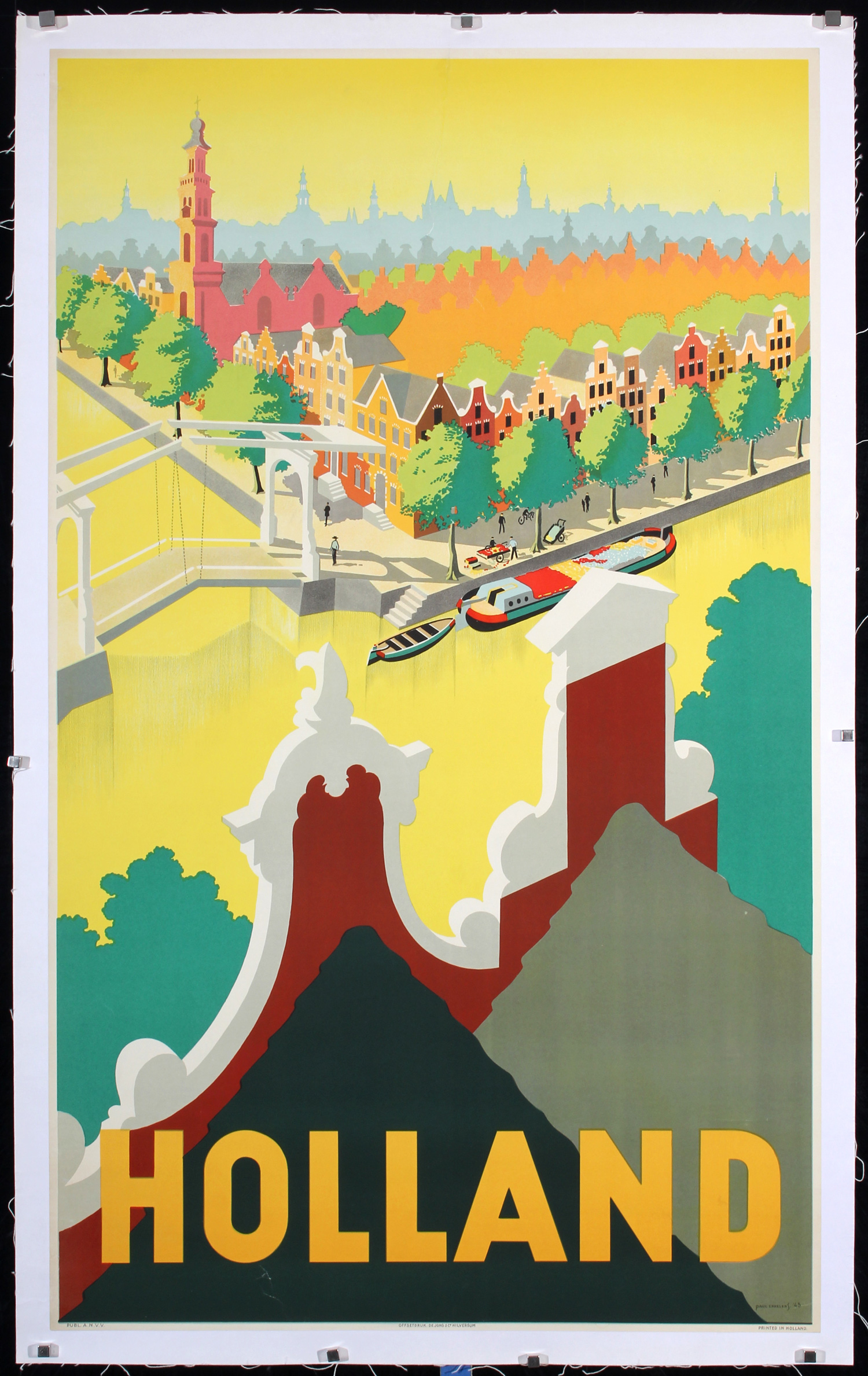 Holland by Paul Erkelens, 1945