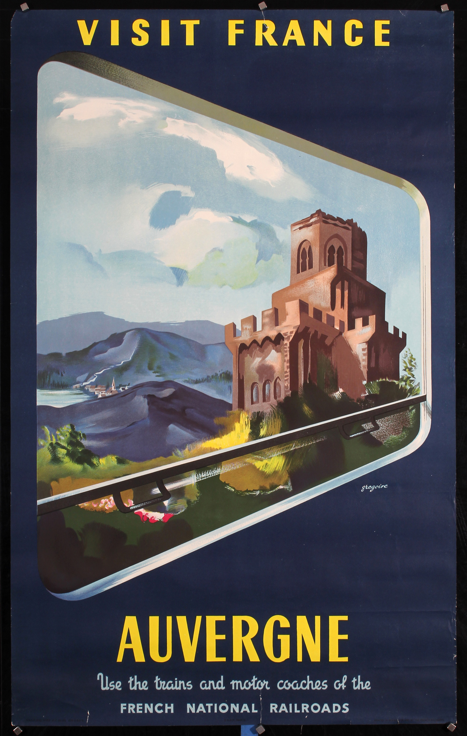Auvergne by Gregoire, 1952