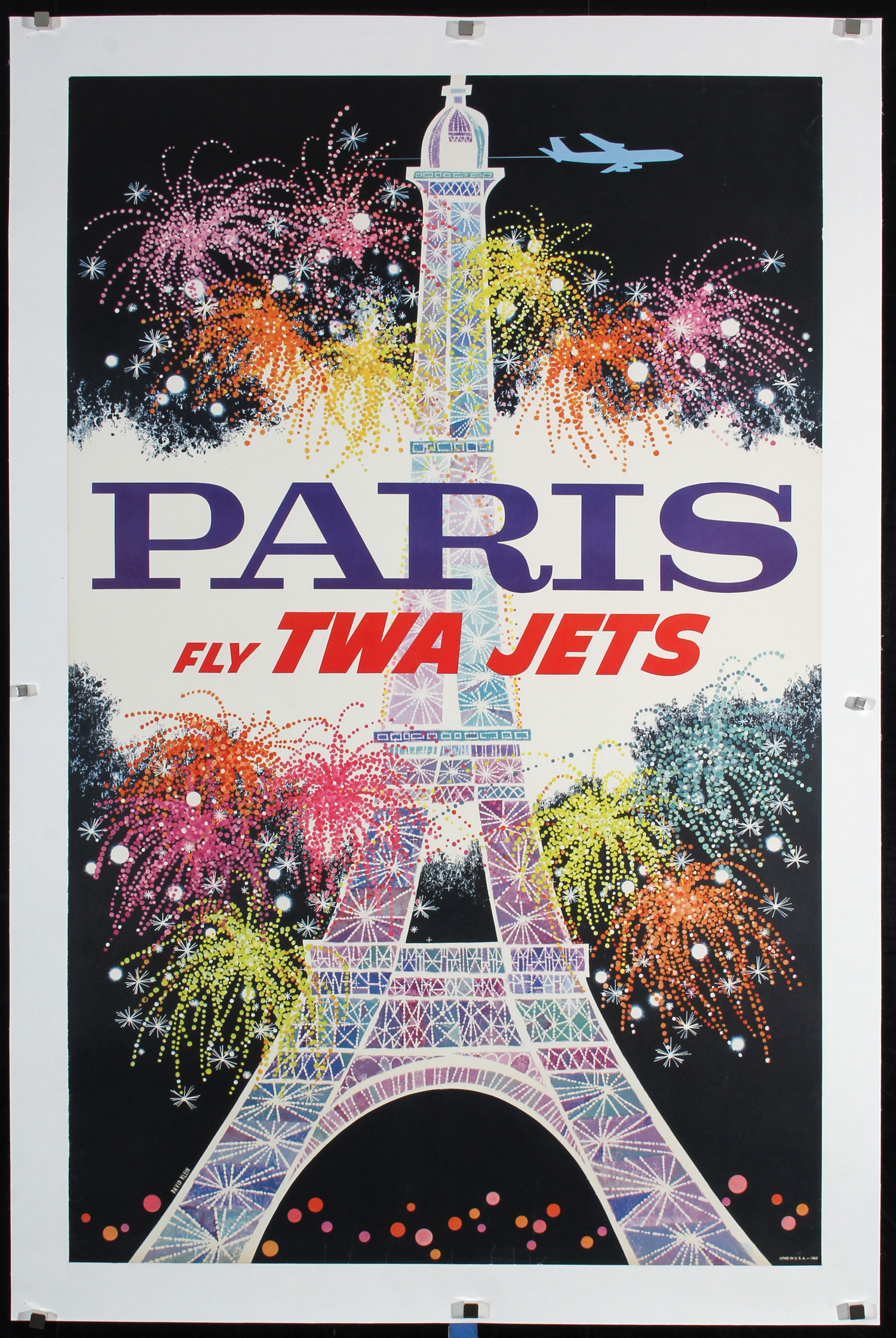 TWA - Paris by David Klein, ca. 1960