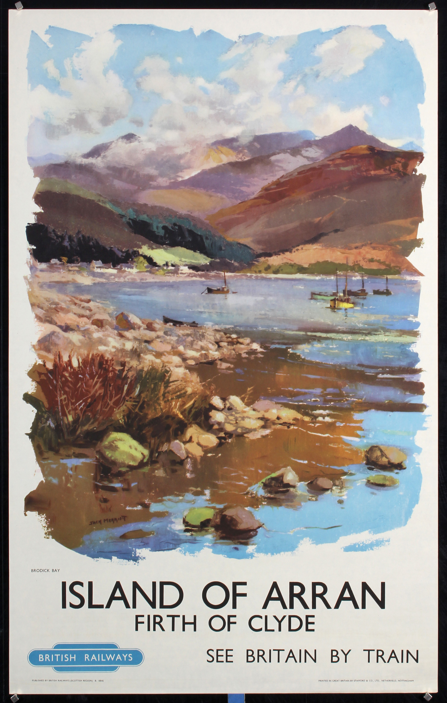 Island of Arran by Jack Merriott, ca. 1950