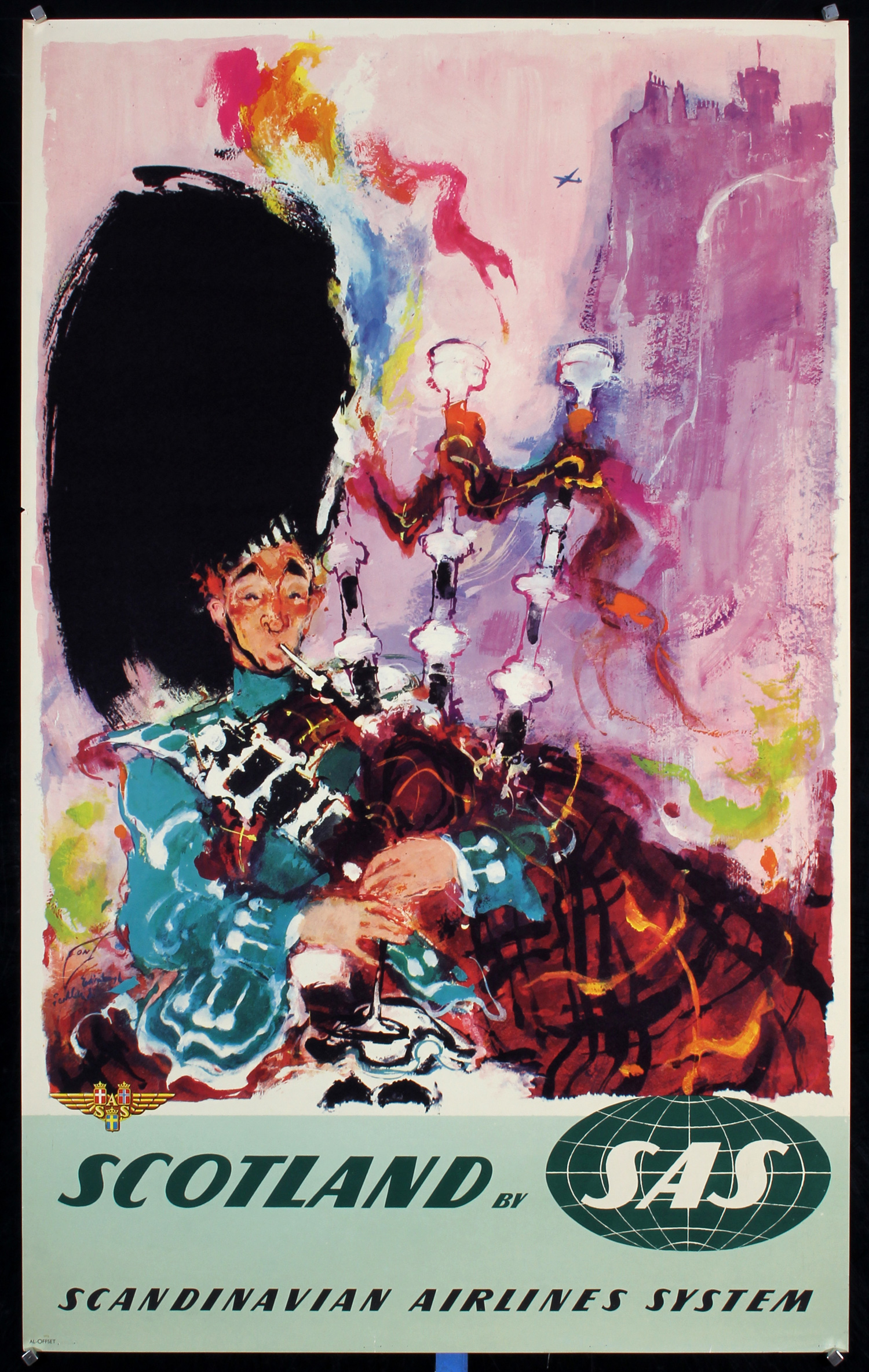 SAS - Scotland by Otto Nielsen, ca. 1958