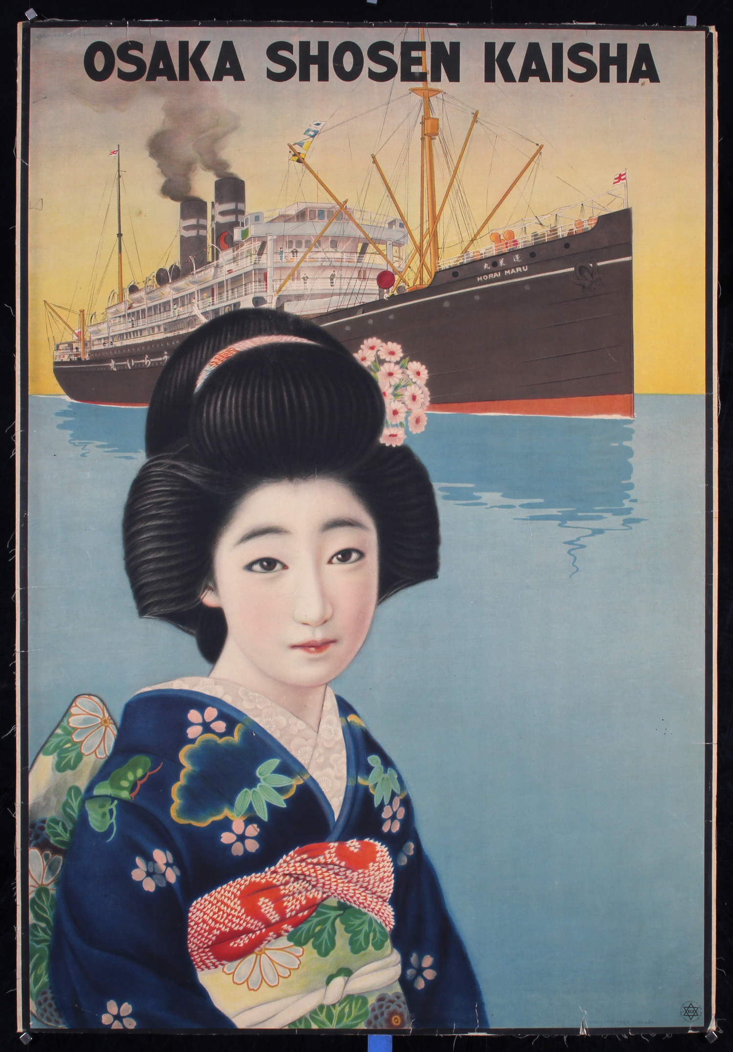 Osaka Shosen Kaisha (Horai Maru), 1924