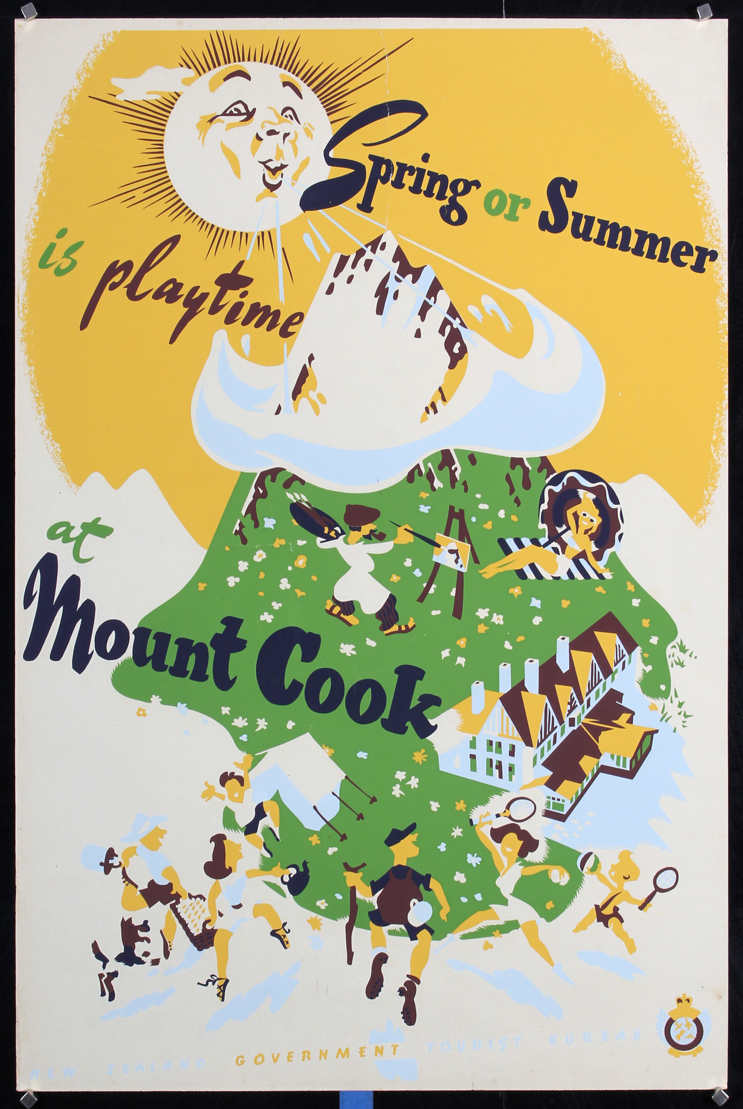 Mount Cook New Zealand, ca. 1958