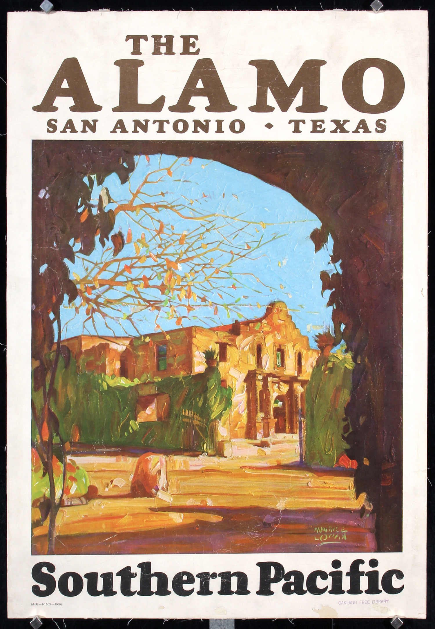Southern Pacific - The Alamo, 1929
