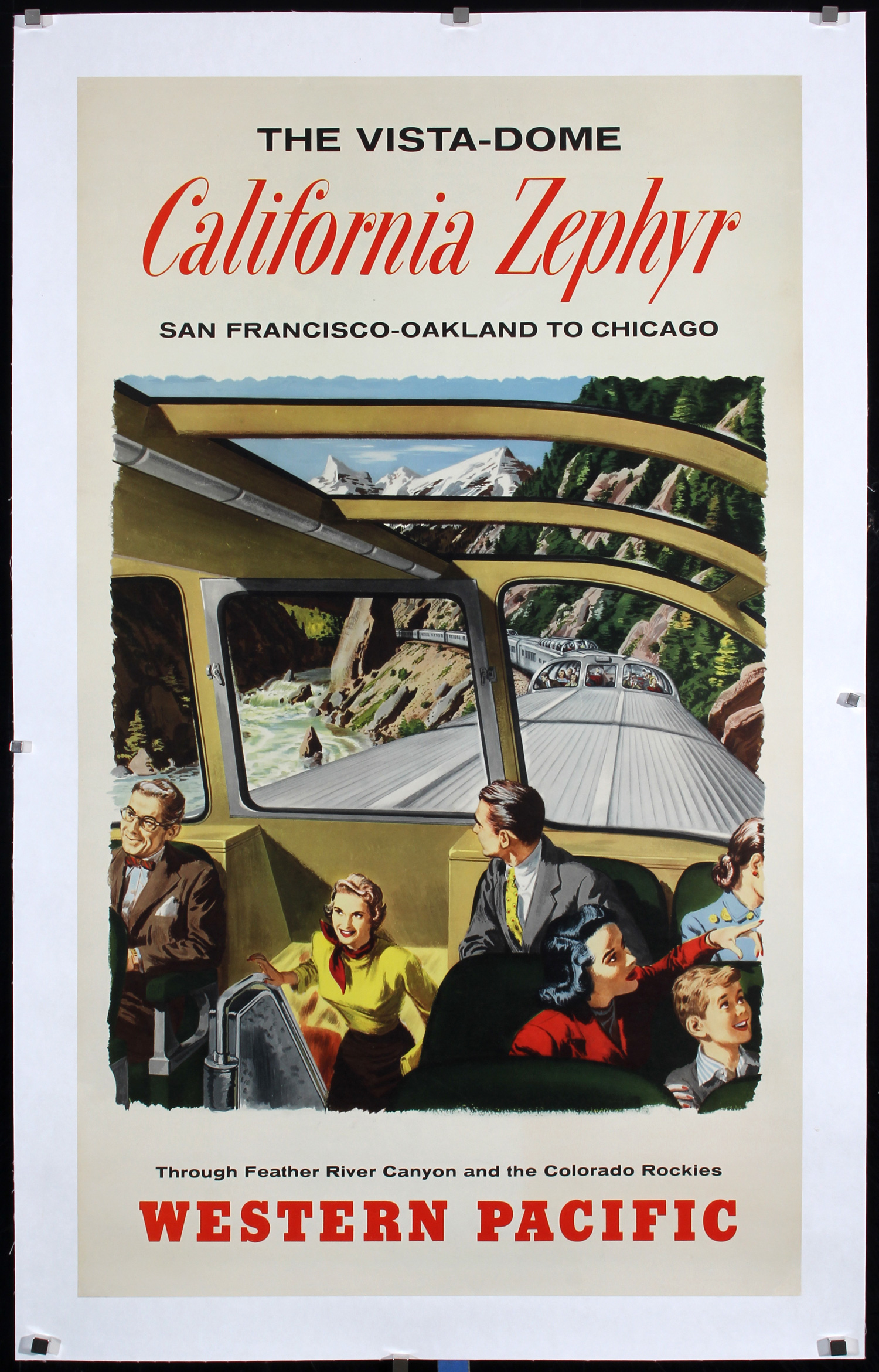 Western Pacific - California Zephyr, 1950