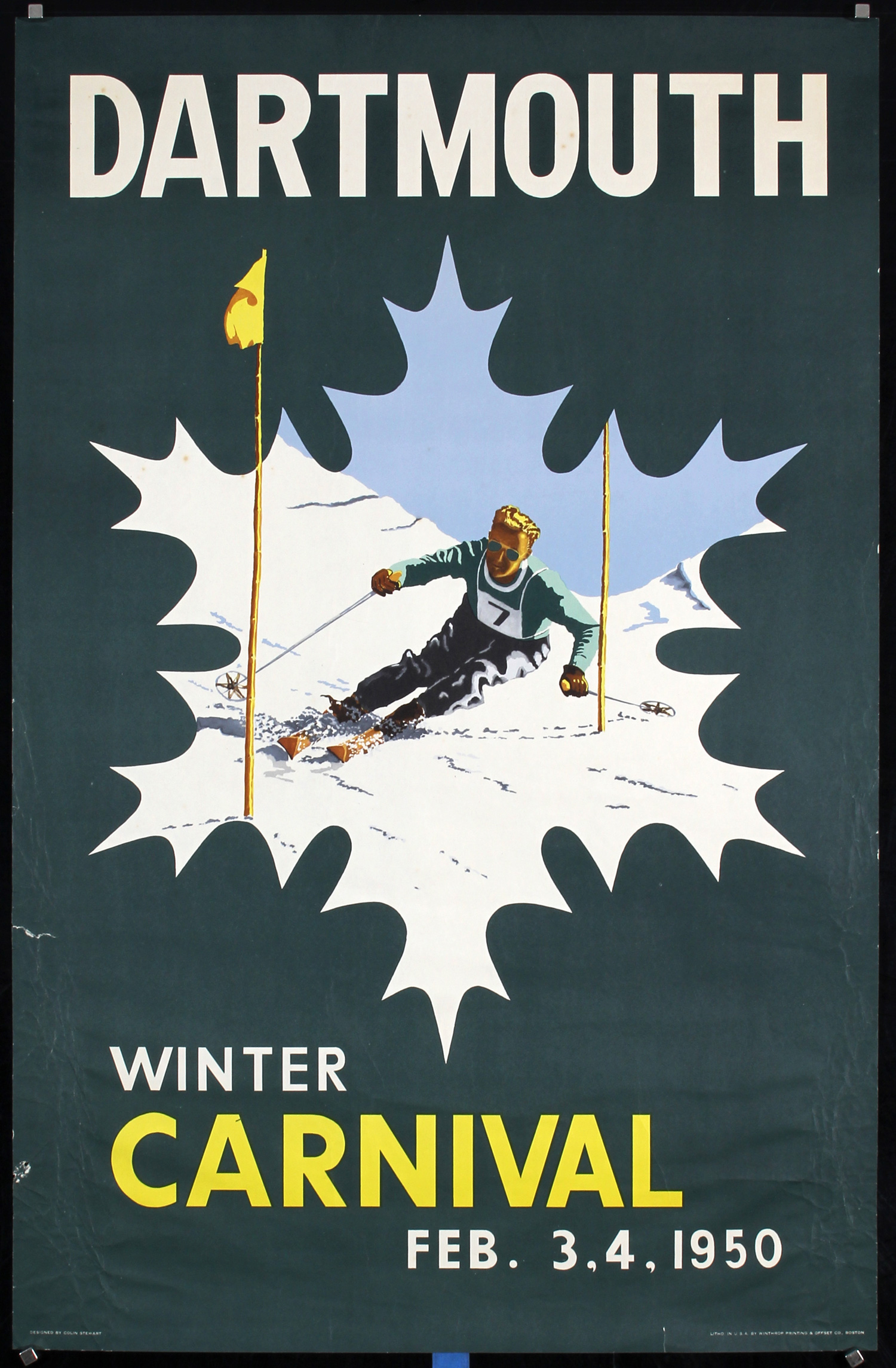 Dartmouth Winter Carnival by Colin Stewart, 1950