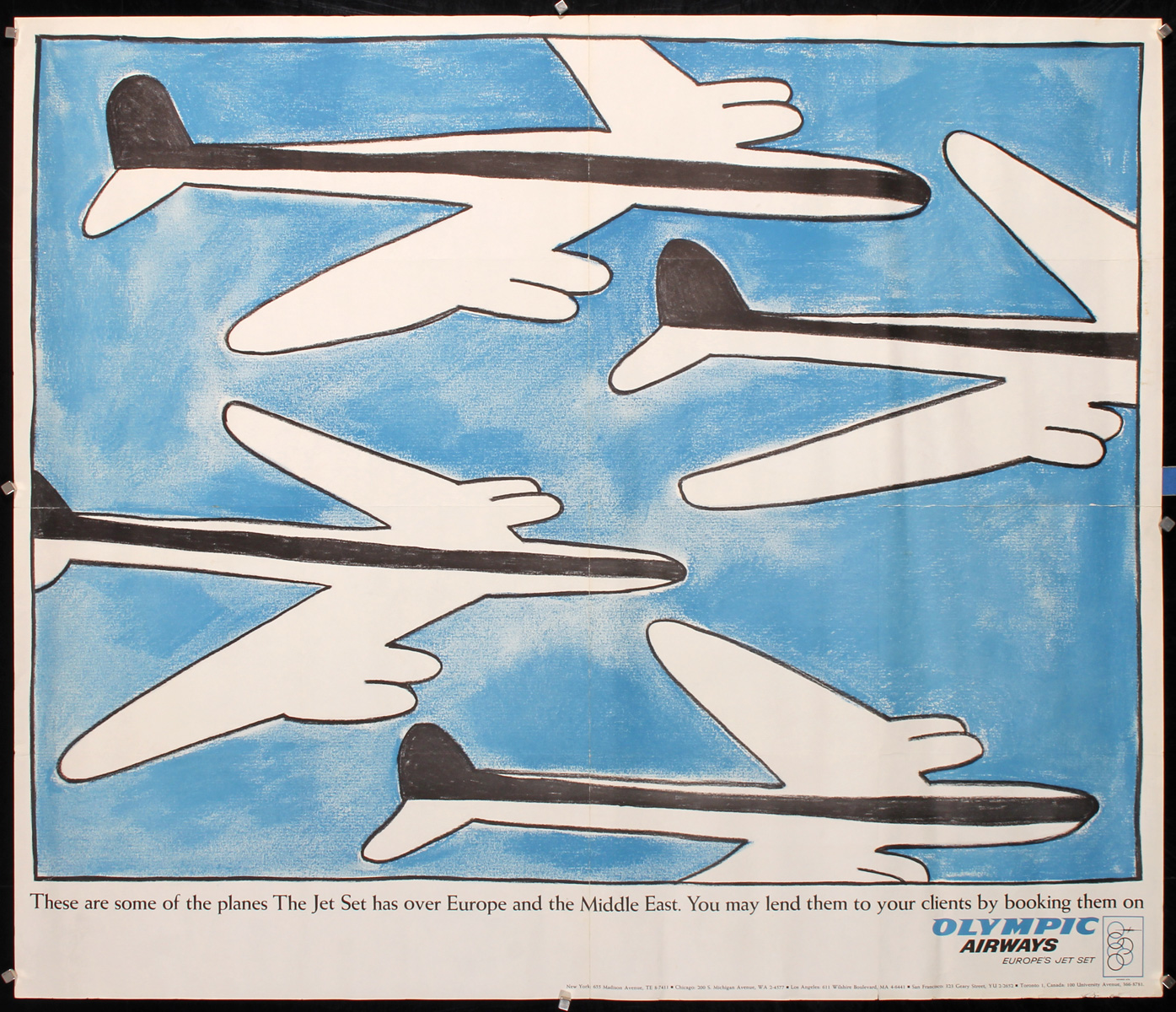 Olympic Airways - The Jet Set, ca. 1965