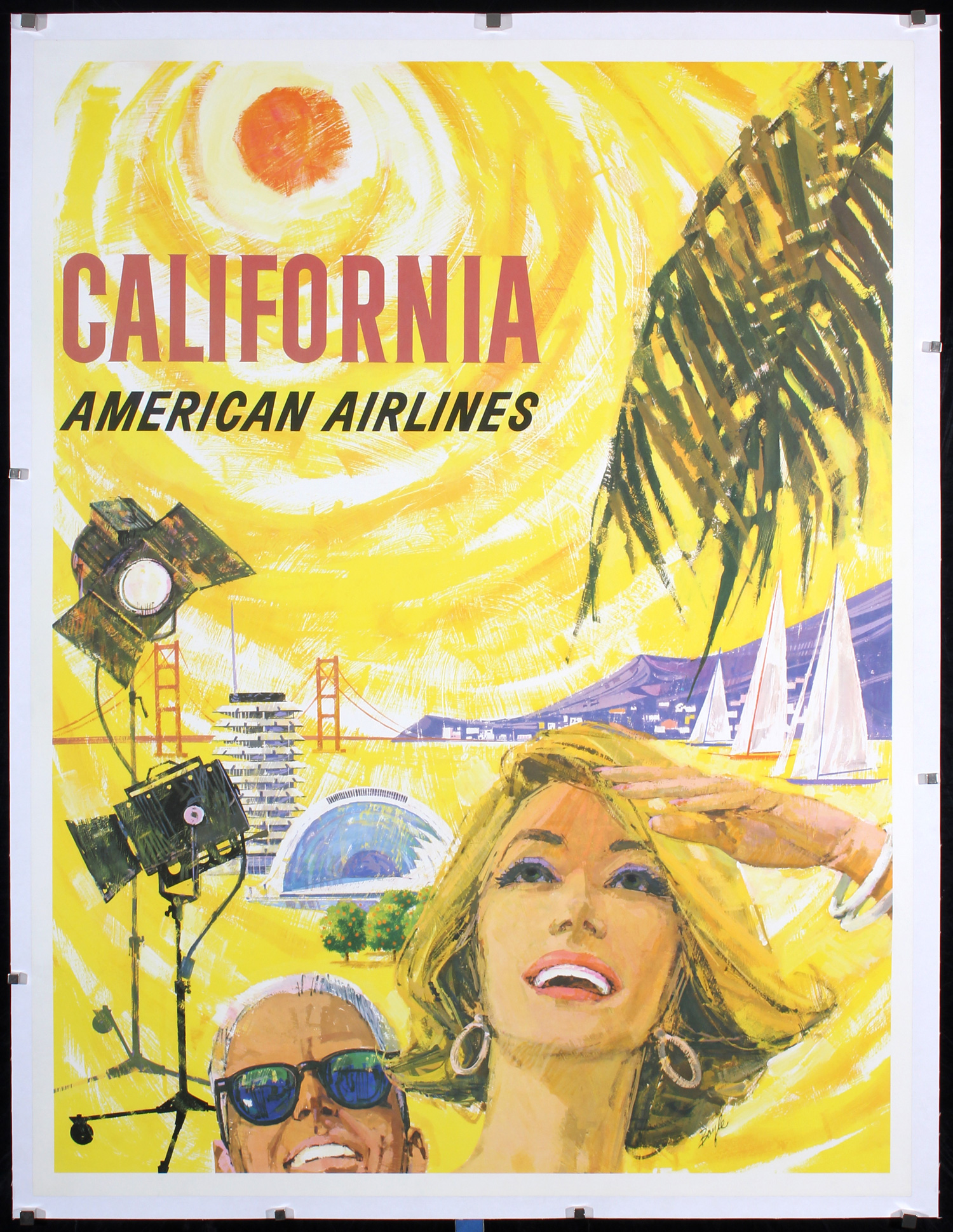 American Airlines - California by Peter Boyle, ca. 1960