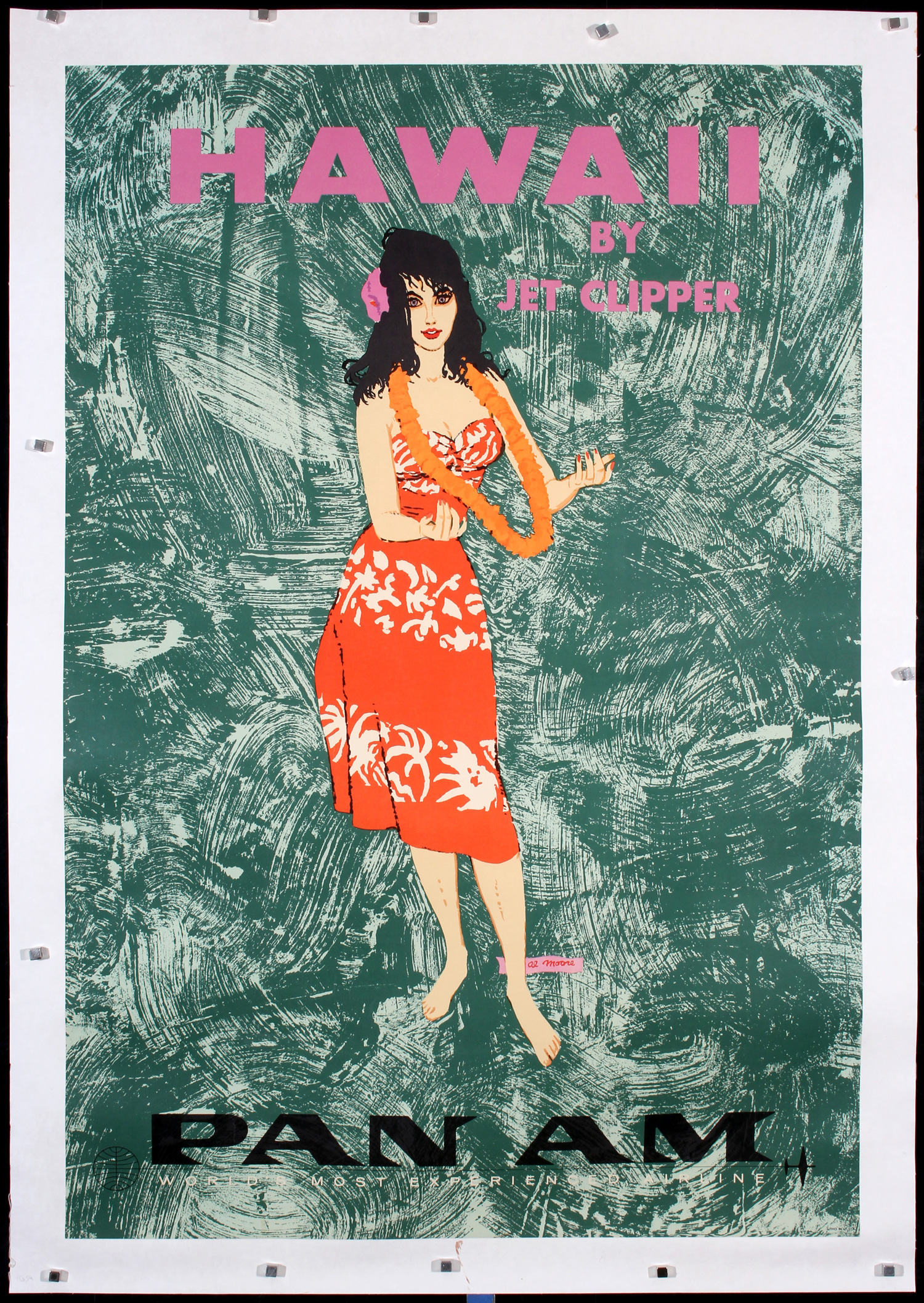 Pan Am - Hawaii by Jet Clipper, ca. 1962