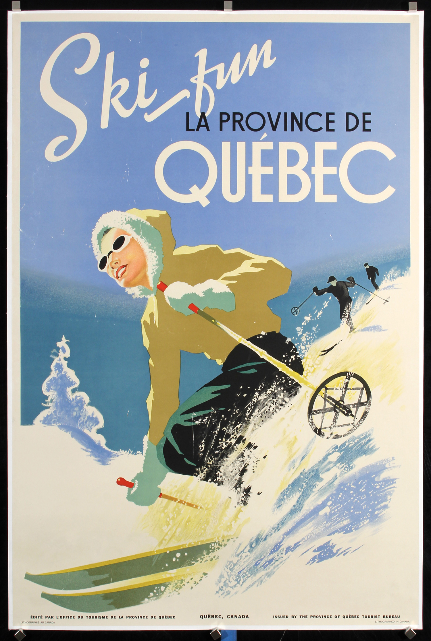 Ski fun - Quebec, ca. 1948