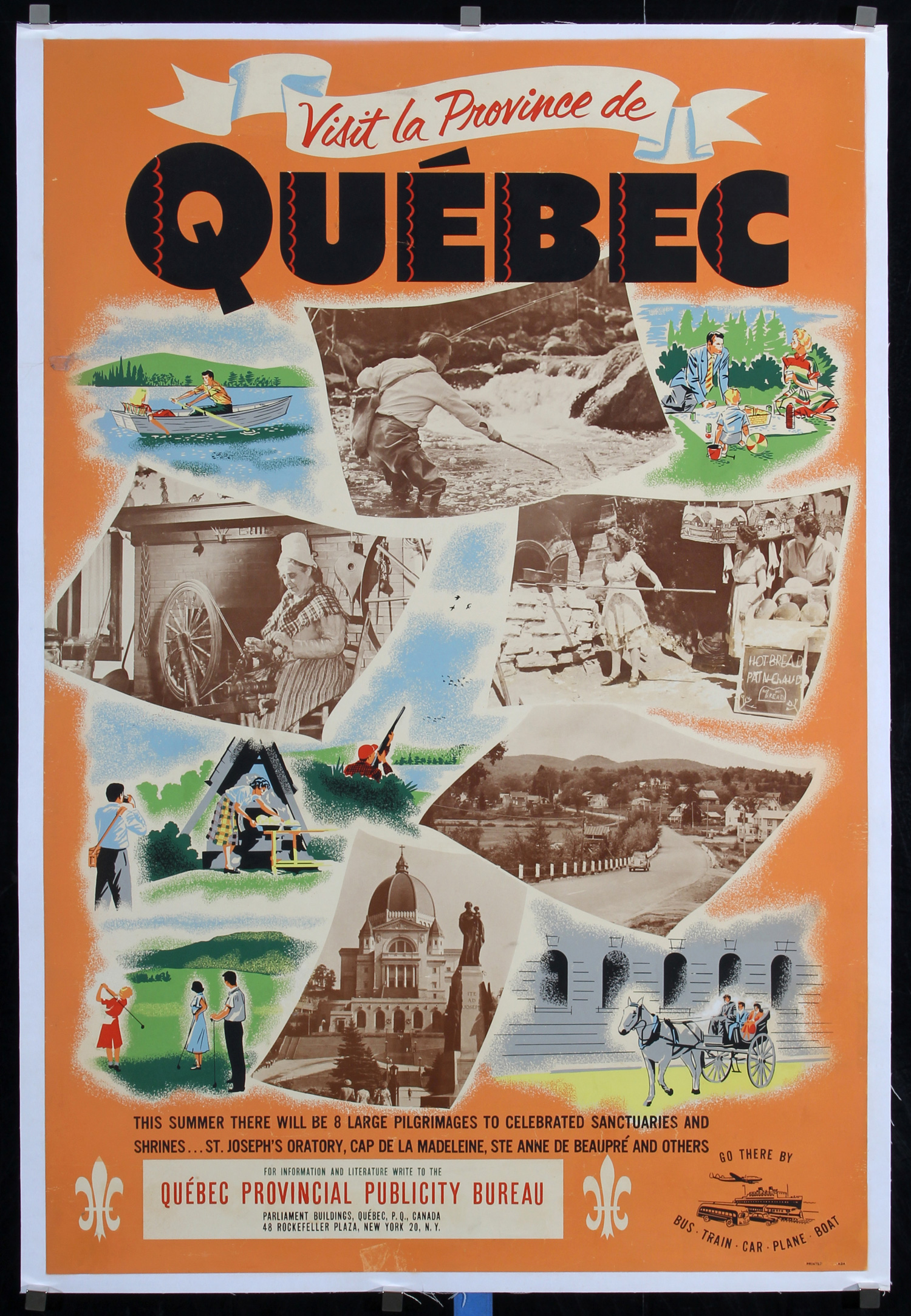 Visit la Province de Quebec, ca. 1950s