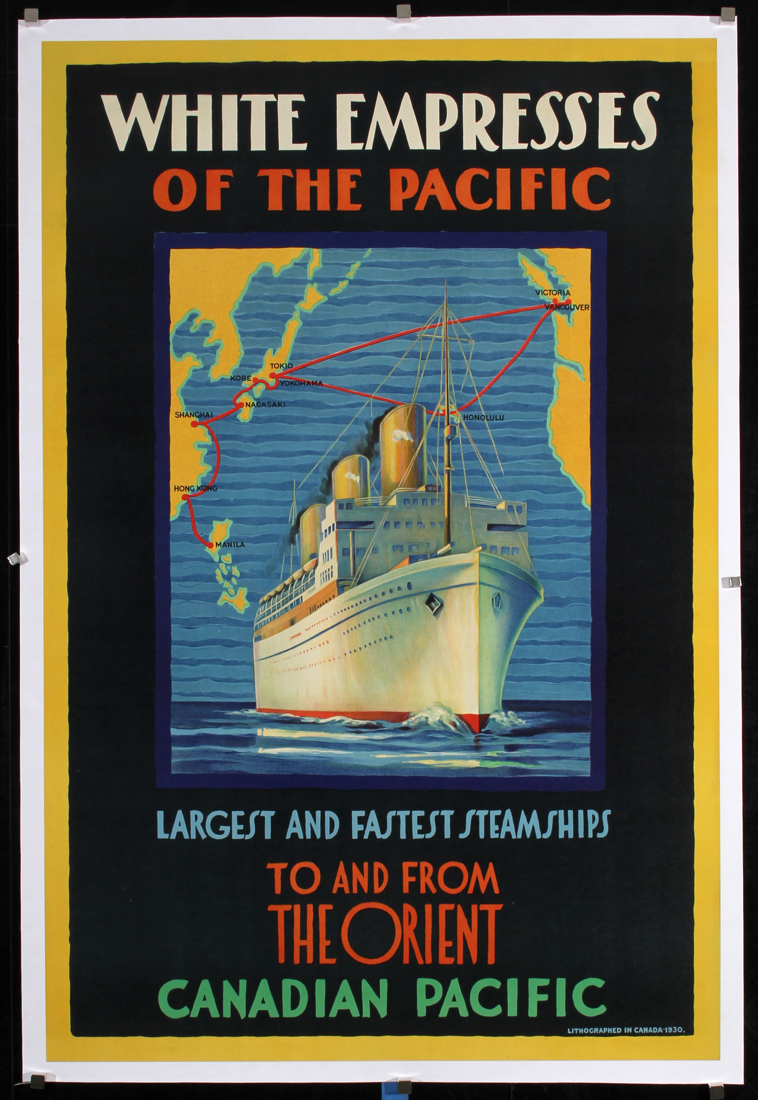 Canadian Pacific - White Empresses, 1929