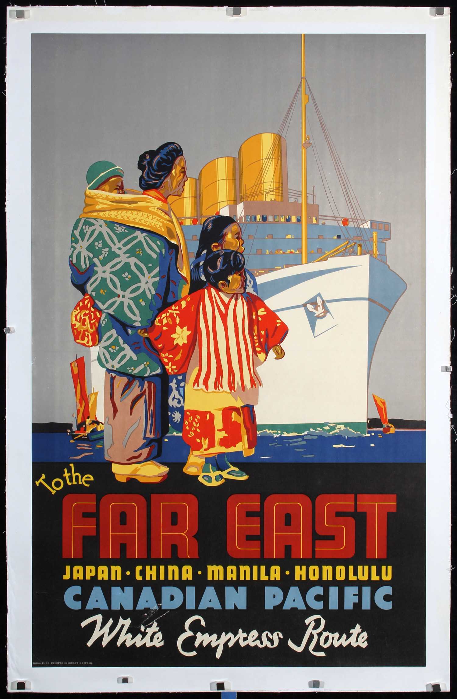 Canadian Pacific - Far East by Maurice Logan, 1936
