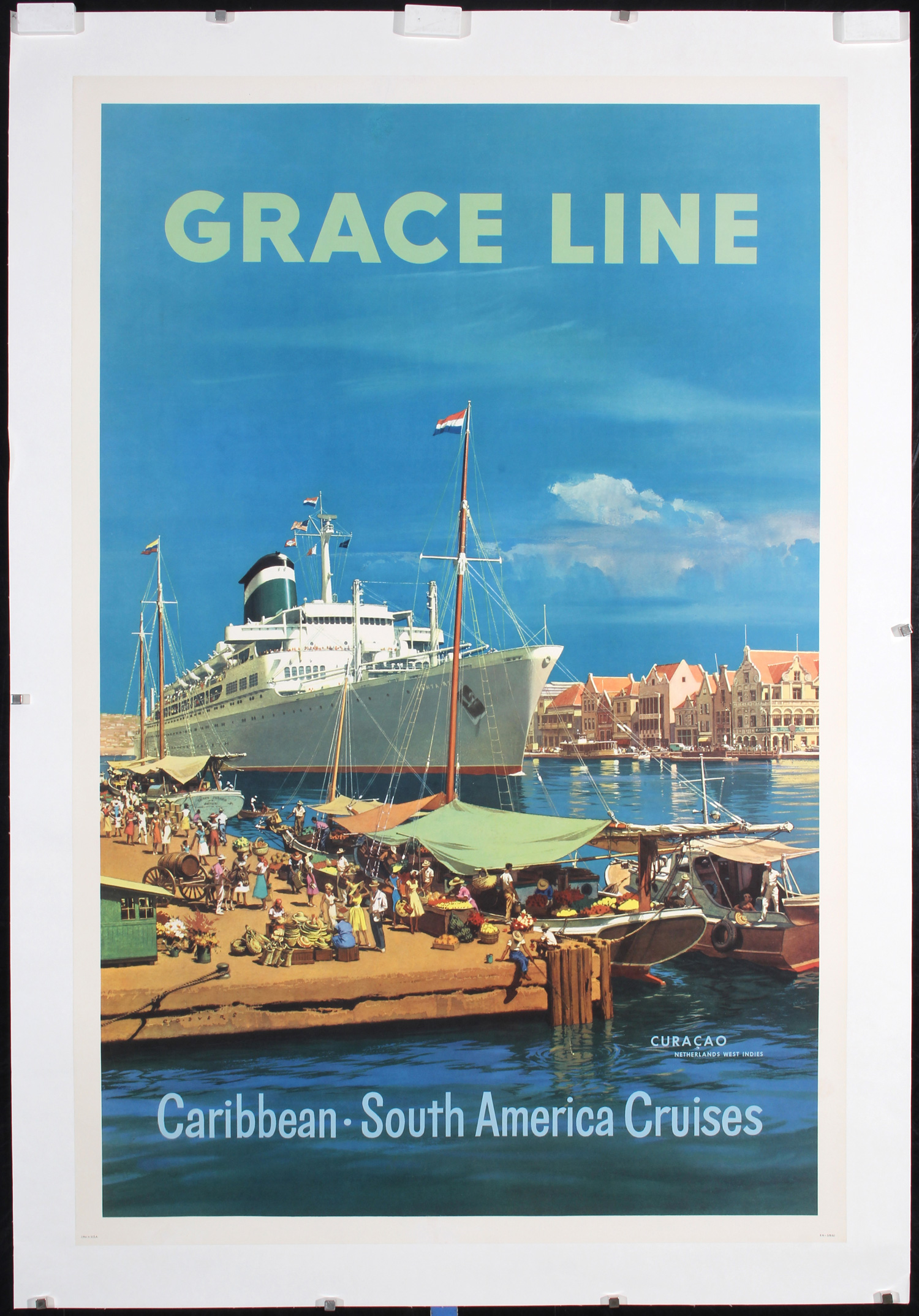 Grace Line - Curacao, 1961