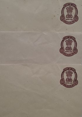 Envelop Mint 60p Mint - 3 Nos