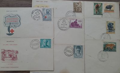FDC - 1963 - Different Covers 8 Nos
