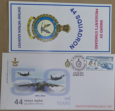 Army Postal Service Cover - 2011 - 44 Squadron