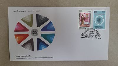 First Day Cover - 1983 - Commonwealth Heads of Government Meeting Set of 2 Stamps - 
