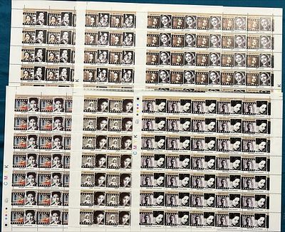 FULL SHEET :: YEAR 2011 -- PHILA No.: 2688-2693 - Legendary Heroines of Indian Cinema -- Set of 