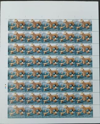 FULL SHEET :: YEAR 2011 -- PHILA No.: 2737 - Archaeological Survey of India -- Containing 40 Stamps