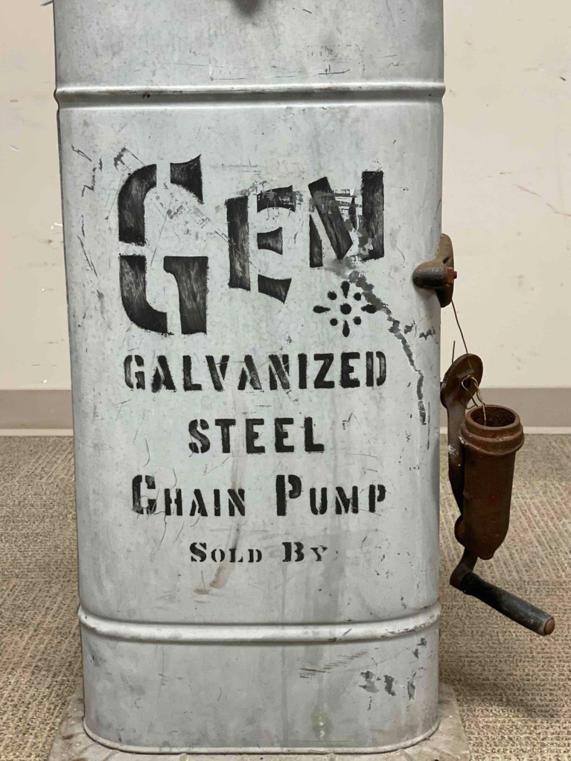 Lot 399 Galvanized Steel GEM Chain Water Pump Premier Auction Galleries