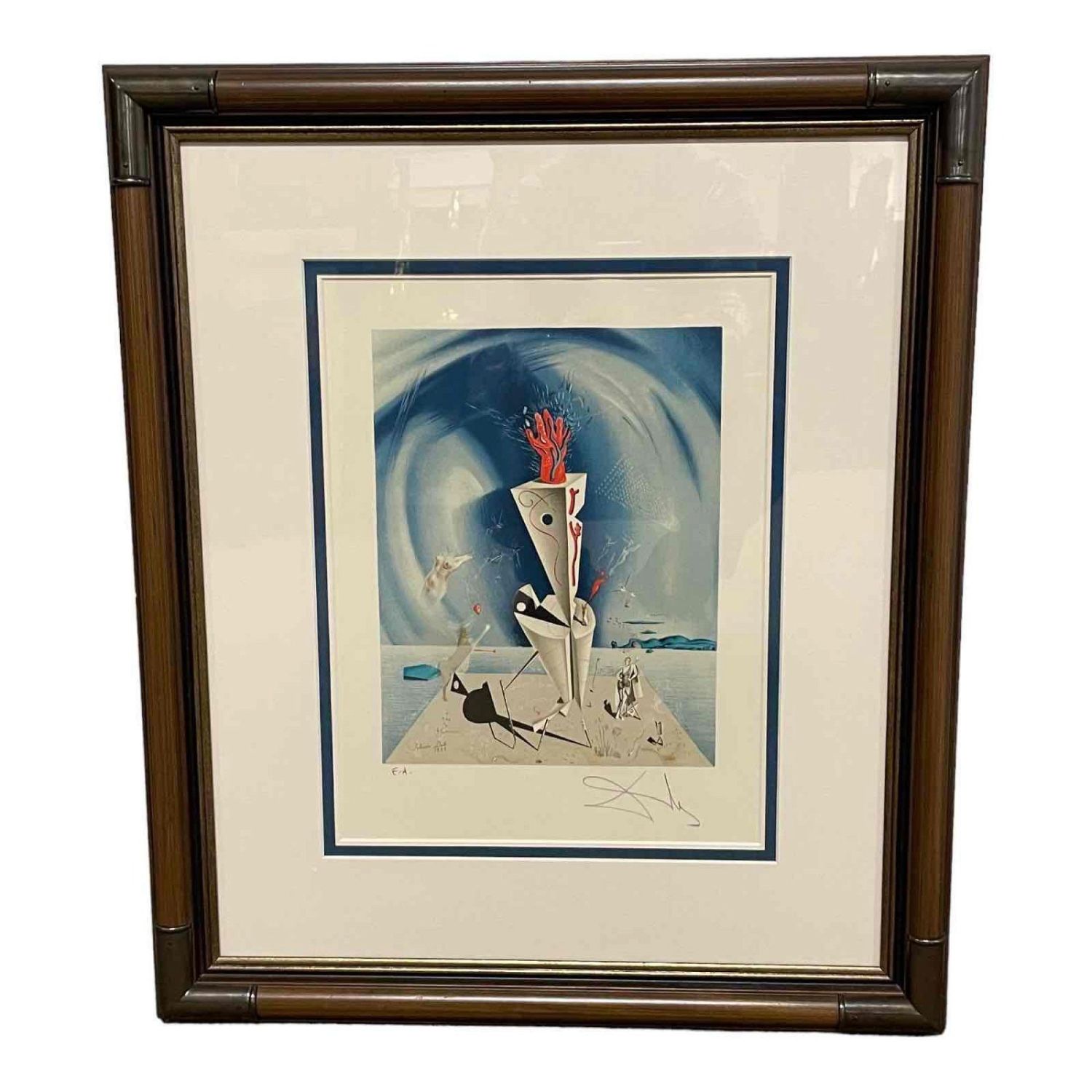 他の方発送×Salvador Dalí lithograph 限定175 Lot 369 - Salvador Dali (1904-1989), Apparatus and Hand Lithograph
