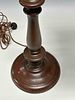 Handel Green Mosserine Desk Lamp. Early 20th century desk or piano lamp. A Mosserine Handel 6025 Image - 4