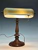 Handel Green Mosserine Desk Lamp. Early 20th century desk or piano lamp. A Mosserine Handel 6025 Image - 15