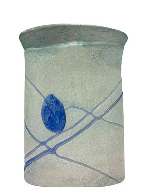 Bertil Vallien Scandinavian Art Glass - GALAXY Vase. Bertil Vallien NETWORK Scandinavian Art 