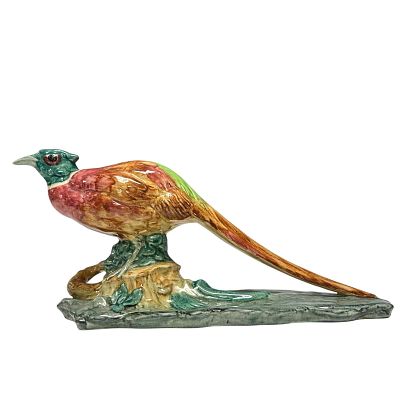 Stangl Pottery Bird Large Pheasant #3457. Stangl Pottery porcelain pheasant figurine #3457. 