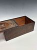 Copes Fine Cigaretos Wooden Case. Excellent display piece for man cave. This cedar wood Image - 1
