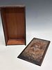 Copes Fine Cigaretos Wooden Case. Excellent display piece for man cave. This cedar wood Image - 14