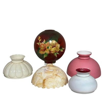 Art Glass Lamp Shades "Gone with the Wind" Melon and More (5). Gone with the Wind GWTW hand 