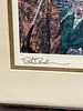Rick Rush Signed LE Lithograph Golden Bear #1043/2000. Framed and matted lithograph of the icon Image - 1