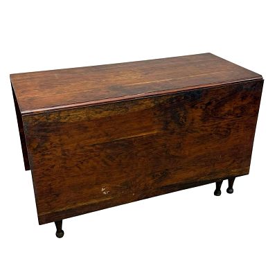 19th Century Rosewood Longdrop Side Table. This 19th century rosewood long drop-side table 