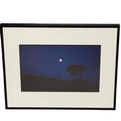 Strawberry Moon (American, 1935-2022) Landscape Photograph 001/500. John William Henry Thomas 