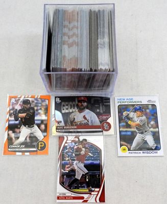 (140+) TOPPS HERITAGE & BIG LEAGUERS LOT. GREAT MIX - UNSEARCHED
