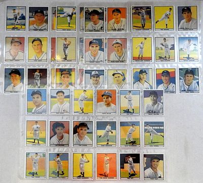 REPRINT SET of 1941 PLAYBALL CARDS. UNVERIFIED COMPLETE but LOOKS TO BE