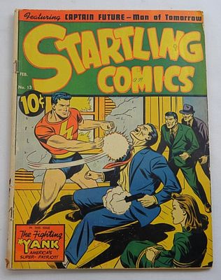 1941 STARTLING COMICS No 13. FEATURING CAPTAIN FUTURE