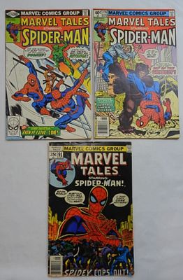 (3) MARVEL TALES SPIDER-MAN LOT. #91, #116, #126 - ALL NICE VG or BETTER